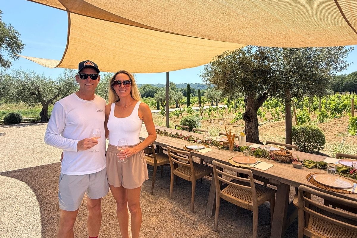 Wine tasting and lunch at Domaine Rinaudo